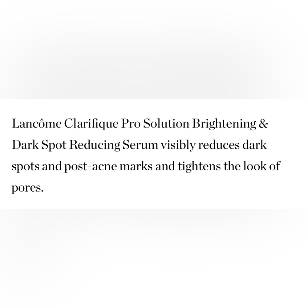 $13❤️‍🔥 Lancôme Clarifique Pro-Solution Brightening & Dark Spot Reducing Serum - Picture 7 of 12